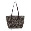 thumbnail image 2 of Bolso de hombro con estampado de leopardo retro para mujer Bolsos de compras grandes para mujer (marrón) Tmvgtek Para estrenar, 2 of 8