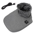 thumbnail image 1 of Calentador de pies eléctrico para hombres y mujeres, almohadilla calefactora de pies de grafeno USB de felpa suave de invierno para el hogar, gris, 1 of 5