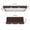 Brown-B, variant on Double-Layer Hammock Seat Replacement Replacement Hammock Seat Outdoor Swing Seat Cover with UV Protection for Garden & Porch