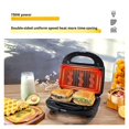 thumbnail image 2 of Sandwich Maker, Waffle Maker, Replaceable Breakfast/light Meal Machine, Toast With Double-sided ,Easy to Operate, 2 of 5