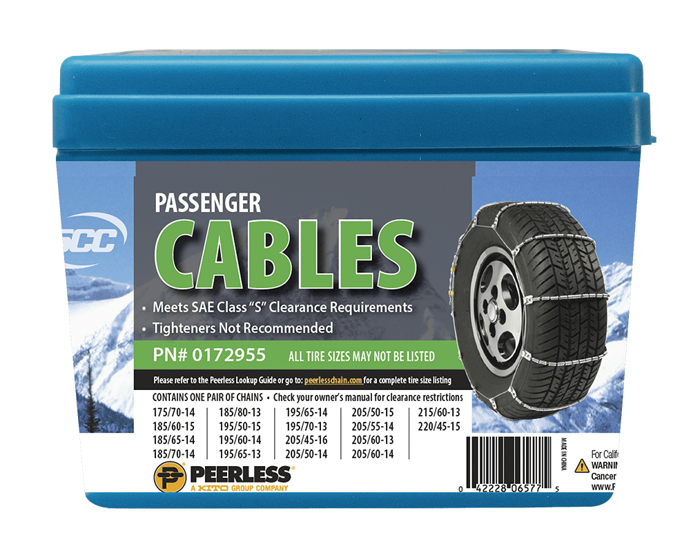 Peerless Chain Passenger Car Tire Cables, 0172955