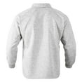 thumbnail image 6 of LIUJUNSHOP Men's French Terry Crewneck Sweatshirt Men's Heavy Lapel Loose Fit Casual Long Sleeve Solid Color Top for Autumn, 6 of 9
