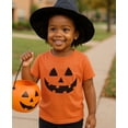 thumbnail image 5 of Tstars Jack O' Lantern Spooky Pumpkin Face Shirt - Kids Halloween Tee for Boys, Girls & Youth Large Orange, 5 of 8