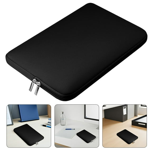 WEUVEB Laptop Sleeve with Design for Black Neoprene 1Set Back to School