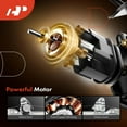 thumbnail image 3 of A-Premium Electric Power Window Regulator with Motor Compatible with Cadillac ATS 2013-2018, Rear Left Driver Side, 3 of 6