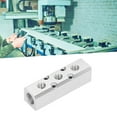 thumbnail image 4 of Pneumatic Manifold  Distribution Block,G1/2 Input G1/4 Output  Coupler Fast Connector  30x30mm, 4 of 8