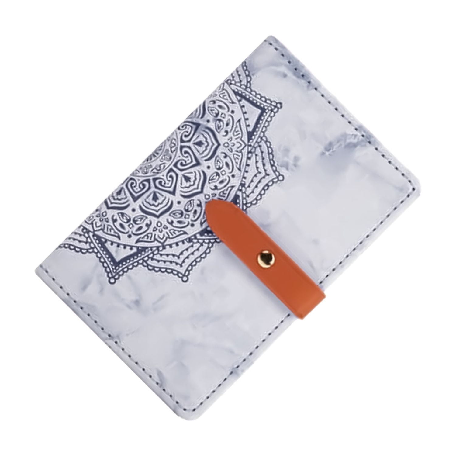 Universal Back Mount Leather Card Sleeve for Phones - Purple