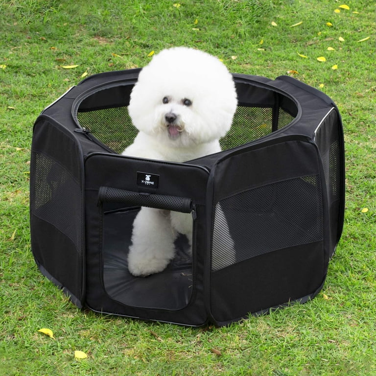 X-ZONE PET Portable Foldable Pet Dog Cat Playpen Crates Kennel