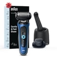 thumbnail image 1 of Afeitadora Eléctrica Braun para Hombre, Serie 6 6172cc, Afeitado en Seco y Húmedo, Kit de Afeitado con Centro SmartCare y Recortadora de Precisión, 1 of 5