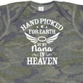 thumbnail image 4 of Inktastic Handpicked for Earth by My Nana in Heaven with Angel Wings Boys or Girls Baby Bodysuit, 4 of 5