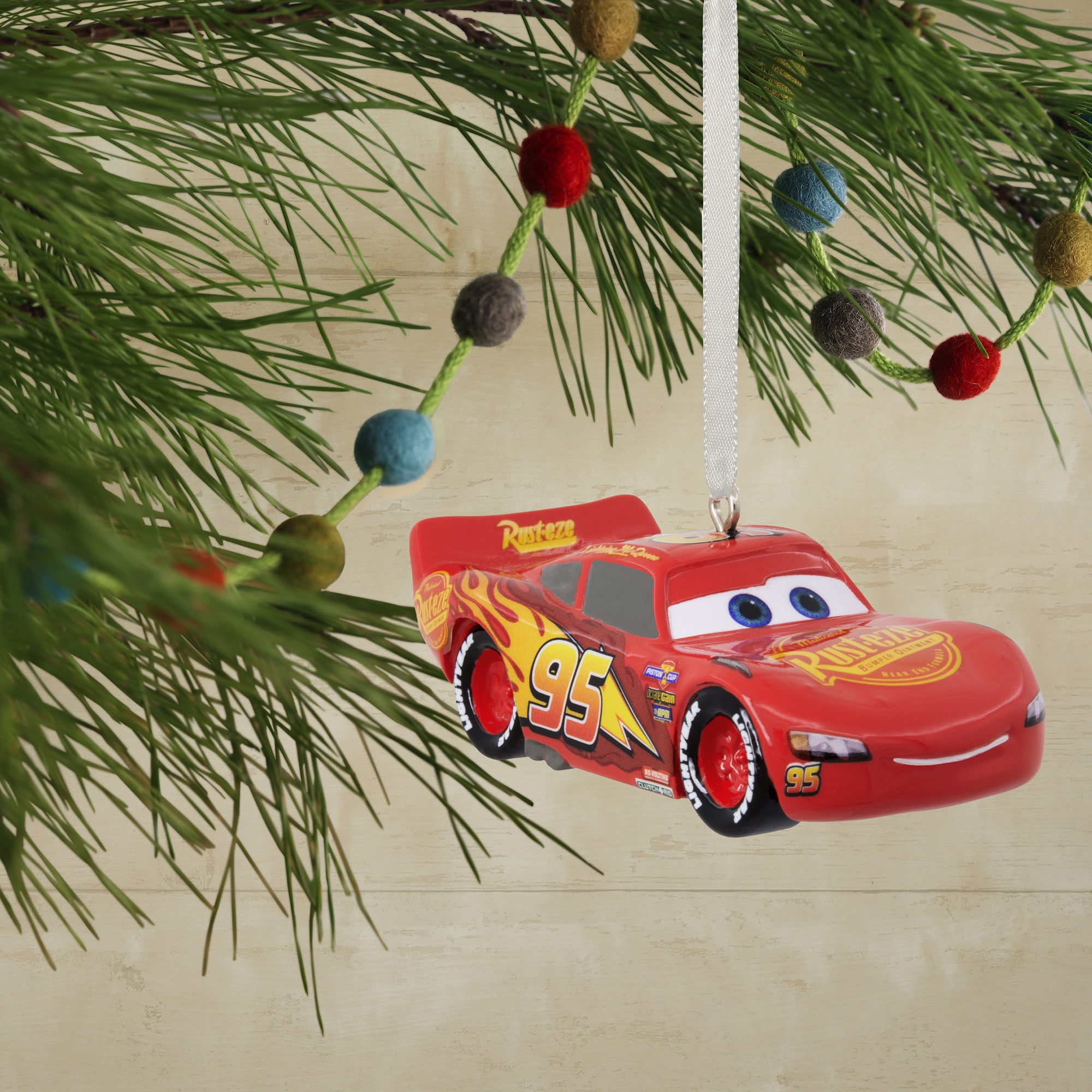 Hallmark Disney Cars クリスマスオーナメント Disney Hallmark Pixar Cars Lightning McQueen Holiday