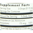 thumbnail image 2 of Nutricology Liquid Molybdenum Supplement - Sulfur Metabolism Support, 25mcg per Drop, Uric Acid, Trace Minerals, Liquid Drops - 1 Fl Oz, 2 of 5