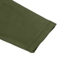 thumbnail image 5 of ZCFZJW Quarter Zip Pullover Men Running Shirt Mock Neck Long Sleeve Moisture Wicking Quick Dry Athletic Workout Shirts with Zipper Pockets Green S, 5 of 10