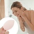 thumbnail image 5 of Unique Bargains 5 Pcs Compressed Facial Sponge Teardrop-shaped Reusable Cleansing Puff Light Pink, 5 of 5