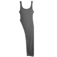 thumbnail image 7 of Karymi Blouses for Women Scoop Neck Long Sleeveless Cami Top, Side Ruched High Slit Maxi Tank, Sleeveless Tunic Vest T Shirts for Women, 7 of 7