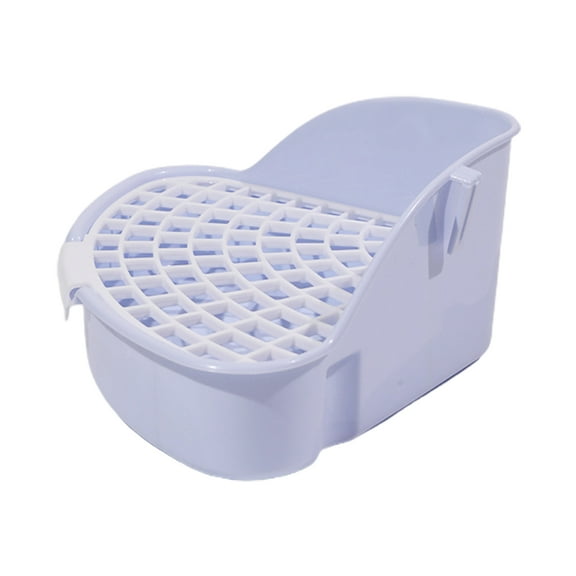 Rabbit Litter Box Bunny Toilet Triangle Potty Trainer Corner Large Bedding Box Pet Pan for Rabbits Chinchillas Ferrets Guinea Pigs Galesaurs
