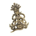 thumbnail image 5 of Brass Buddhas Statues for Meditations Decors,Nuwa Statues Figurine Spiritual Decors Table Centrepieces Buddhas Sculpture, 5 of 8