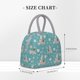 thumbnail image 2 of Easygdp Teal Mama Llama Bolsa de Almuerzo Insulada Grande, Forro de Aluminio, Diseño Espacioso, a Prueba de Fugas, Ideal para Trabajo, Picnics, Viajes y Actividades al Aire Libre, 2 of 6
