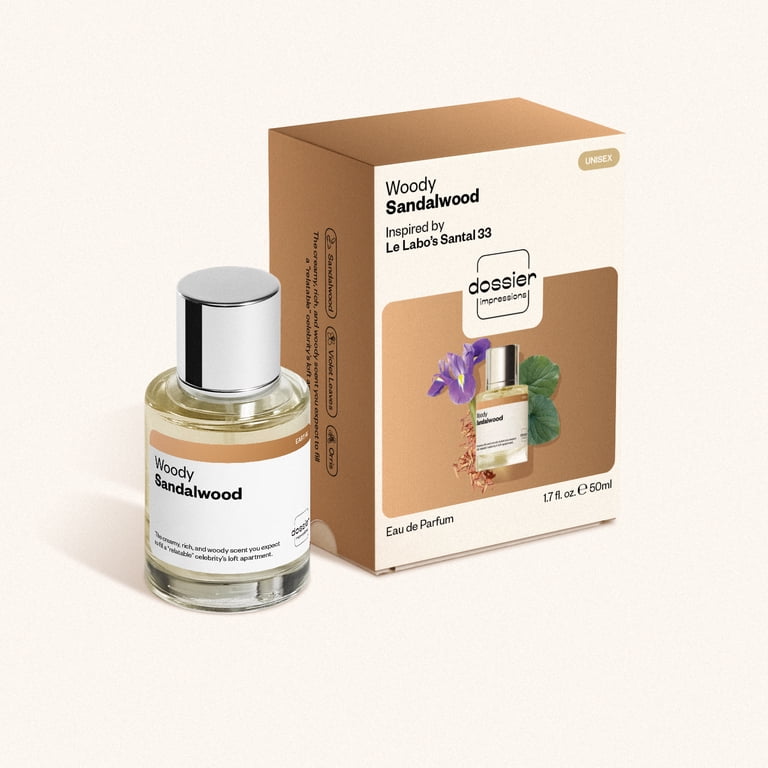 Dossier Woody Sandalwood Eau De Parfum, Inspired by Le Labo