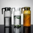 thumbnail image 6 of Shoreew 1.1 Litre Plastic Pitchers with Lid BPA-Free Clear Water Pitcher for Iced Tea Lemonade Unbreakable Beverage Pitcher Fridge Jug for Home Office, 6 of 7