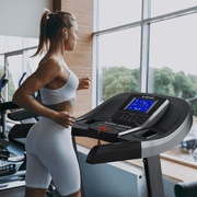 MaxKare 20 Folding Treadmill 300lbs with 15 Level Auto Incline, 3.5HP, 12MPH, Portable Foldable Treadmill with Bluetooth/Zwift App Compatible