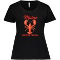thumbnail image 3 of Inktastic Maine Lobster Women's Plus Size T-Shirt, 3 of 5