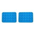 thumbnail image 3 of Bearachild Molde para hornear magdalenas con 24 ranuras, bandeja para moldes de silicona para pasteles y Chocolate, bandeja para hornear postres de cocina azul 2piezas Bearachild CBP134008, 3 of 5
