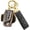 1, variant on Key Fob Cover Compatible with Toyota Camry Corolla 2018-2026 4 Button Keychain Case Holder Protector,Gold Black