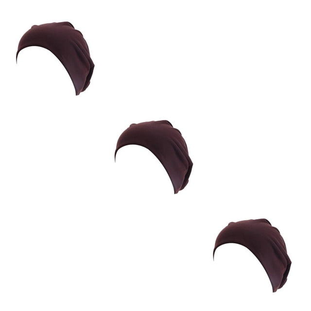 Qarigey Beanie Caps Exquisito Simple Cómodo Adorno para la cabeza Sombreros para adultos Accesorio de ropa para decoración Café oscuro Type1 NO1 Qarigey CBP301714