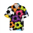 thumbnail image 2 of Camiseta de baloncesto y fútbol hawaiana para hombre, con estampado 3D, ropa de gran tamaño para hombre, ropa de verano con estilo urbano, top de moda Harajuku, 2 of 4