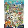 thumbnail image 4 of AQUARIUS SpongeBob SquarePants Cast 1000-Piece Jigsaw Puzzle, 4 of 4