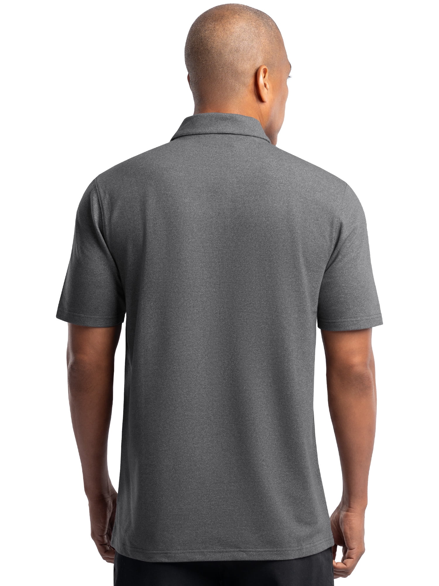 Wrangler Workwear Men's Performance Stretch Polo Short Sleeve Work Shirt, size S-3XL