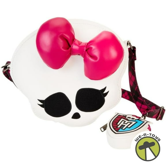 Monster High Skullette Figural Crossbody with Coin Bag Loungefly