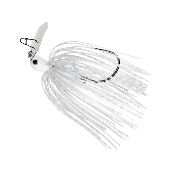 Z-Man Chatterbait Jackhammer Baby Jack Bladed Jig White 1/2 oz