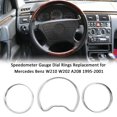 thumbnail image 3 of Anillos de repuesto para el indicador del velocímetro de Mercedes Benz W210 W202, 3 of 8