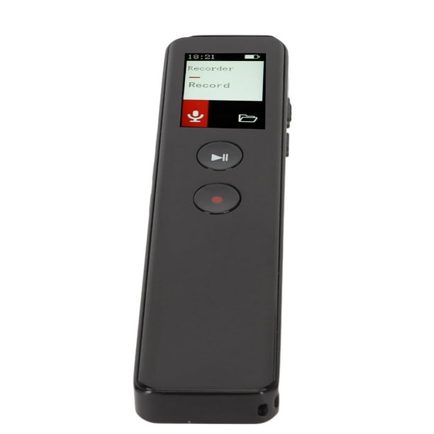 Grabadora de Voz Digital Grabadora de Inteligente BT con Altavoz Dispositivo de Grabación Activado por Voz con Reducción de Ruido Reproductor de MP3 para Conferencias