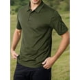 thumbnail image 5 of SANOPY Mens Polo Shirts Short Sleeve Stretch Golf Polo Shirts Dry Fit Polo T Shirts For Men Golf Shirts Tennis Polo, 5 of 6