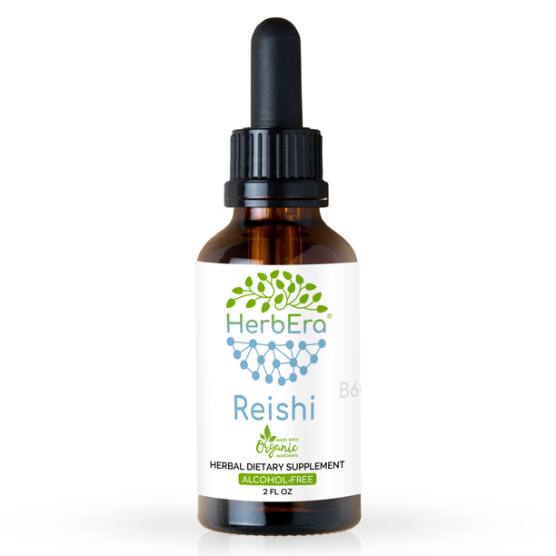 Reishi AlcoholFREE Herbal Extract Tincture, SuperConcentrated Organic