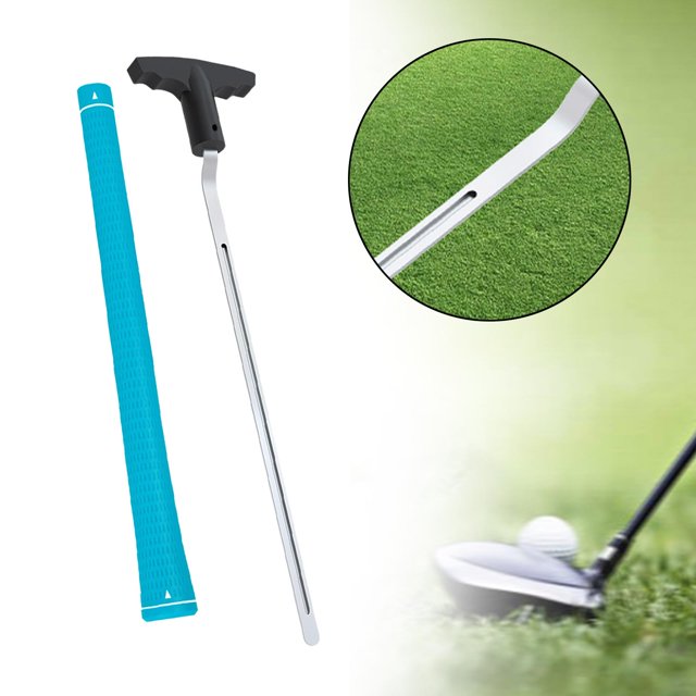 Herramienta de eliminación de agarre de golf V Groove Grip Remover Regalo del día de hija hijo azul