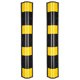 thumbnail image 1 of Yescom 31" Rubber Corner Guard with Reflective Yellow Strips for Parking Columns and Garage Walls 2pcs, 1 of 7