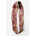 thumbnail image 2 of Bimba Brown Robin & Blossom Floral Printed Pure Silk Scarf Neck Wrap Summer Hair Bandanas For Women 40 x 80 Inches, 2 of 6