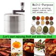 thumbnail image 4 of Molinillo de hierbas - Ideal para preparar ingredientes Nutrientes Molinillo de especias de 4 piezas Tmvgtek Para estrenar, 4 of 9