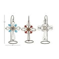thumbnail image 5 of DecMode 10"H, 6"W Metal Traditional Crosses, Multi Colored, 3 - Pieces, 5 of 18