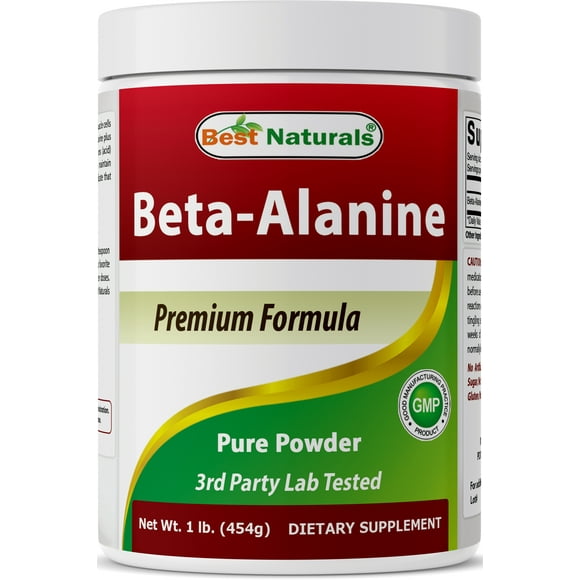Poudre Pure de 1 Lb de Beta Alanine Best Naturals