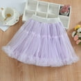 thumbnail image 4 of XXWXYD Girls Tutu Skirt Elastic Waist Toddler Ballet Dance Skirt Cute Puffy Tulle Layered Skirt for 𝖢arnival Part𝗒 Birthday Christmas, 4 of 5