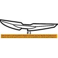 thumbnail image 2 of CHRYSLER OEM 15-16 200 Front Bumper Grille Grill-Ornament 68174585AB, 2 of 2