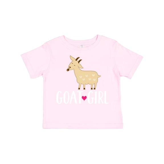 Inktastic Goat Girl Farm Animal Girls Toddler T-Shirt
