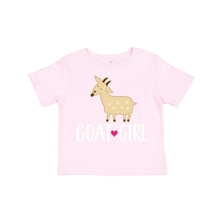 

Inktastic Goat Girl Farm Animal Gift Toddler Toddler Girl T-Shirt