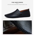 thumbnail image 4 of Men's comfort Daily life Shoes Soft Walking Breathable Shoes Round head flat Driving Shoes, 4 of 7