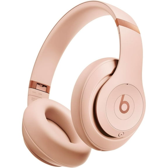 Restored Beats Studio Pro x Kim Kardashian - Bluetooth Noise Cancelling Headphones,Personalized Spatial Audio - Moon (MW663LL/A) (Refurbished)